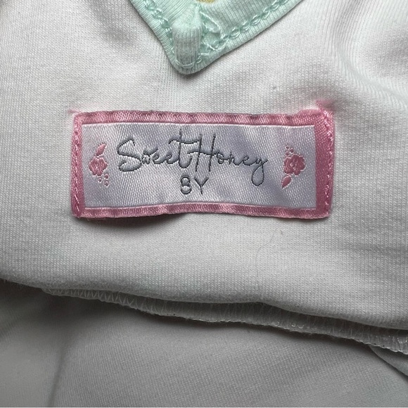 Sweet Honey Sleeveless Floral Fit & Flare Sun Dress Floral and Oranges Print - Picture 7 of 8